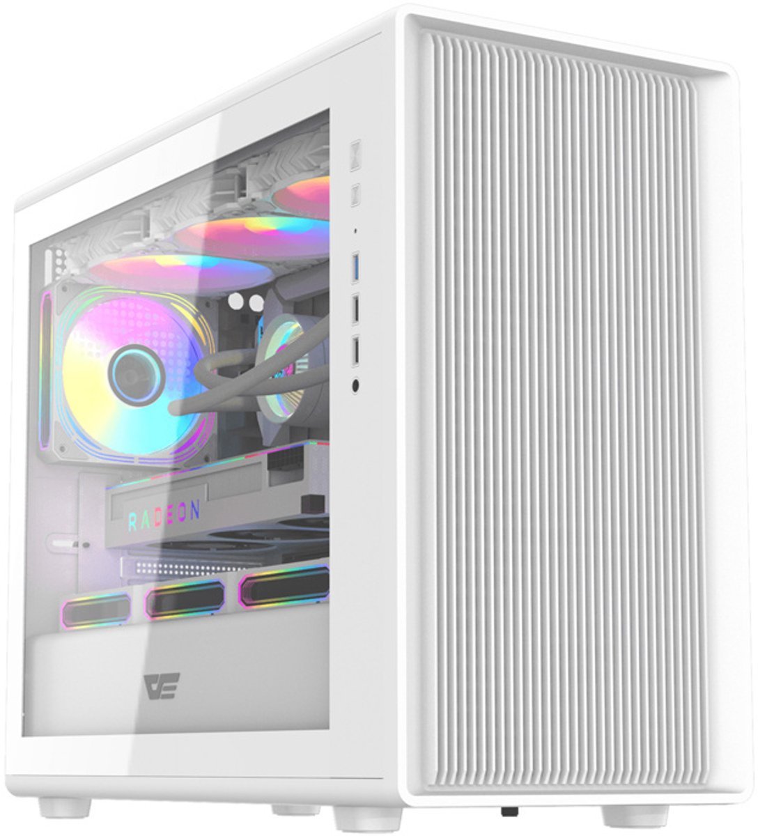 Darkflash Darkflash Computerbehuizing Db460M Voor Pc Met Koelsysteem En Hoge