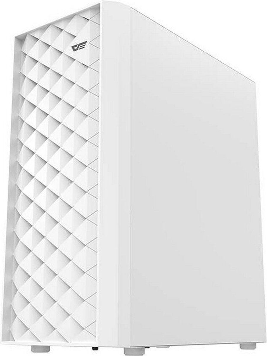 DK351 ATX Mid Tower PC Case White - afbeelding 5