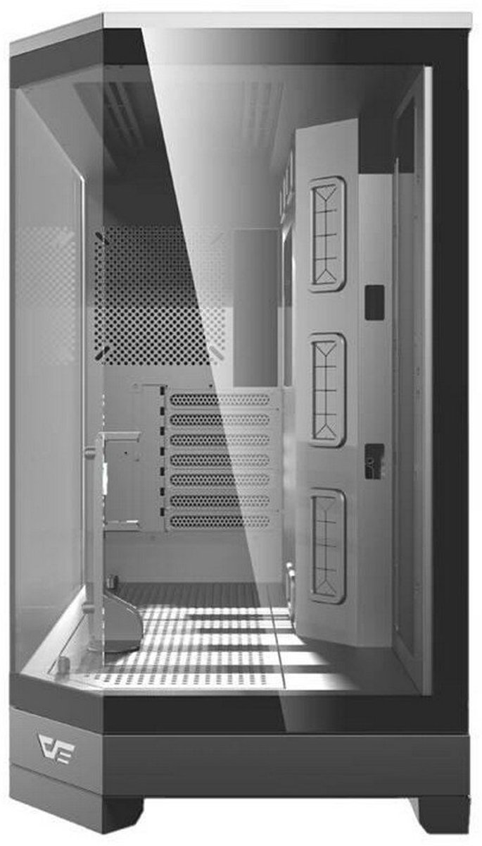 Darkflash dqx90 black computerkast 3 orig - Darkflash DQX90 Black ATX Behuizing