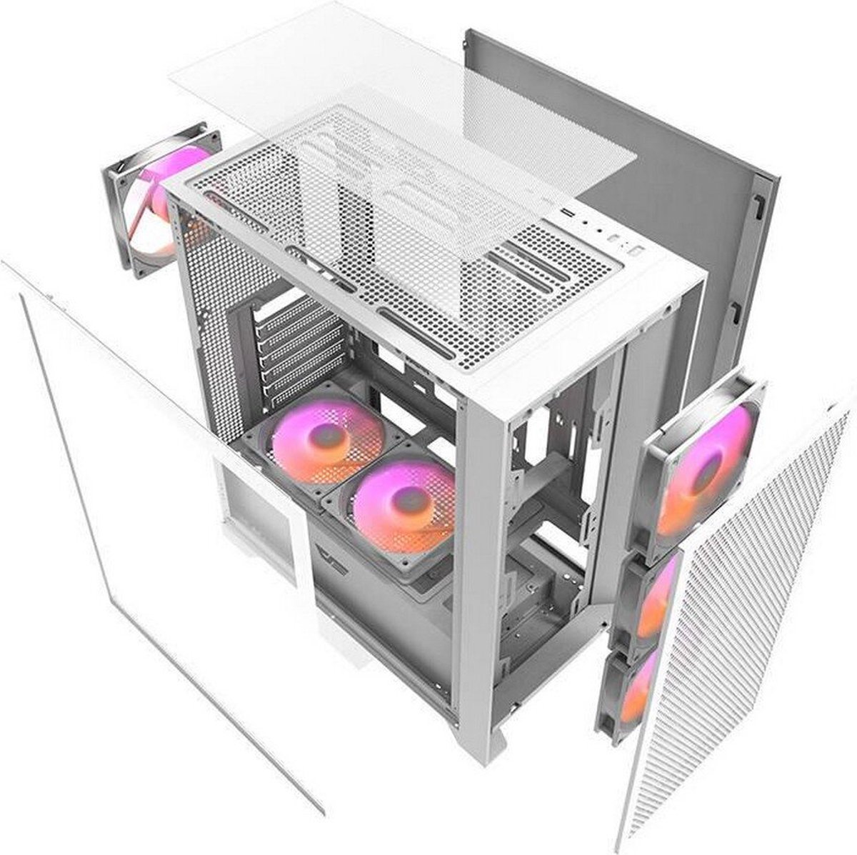 DRX70 Mesh Behuizing (White) - afbeelding 5