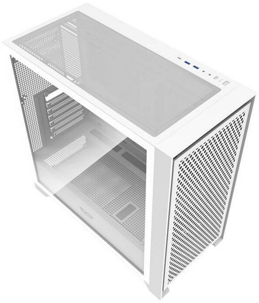 DRX90 Mesh White ATX Mid-Tower Behuizing - afbeelding 3