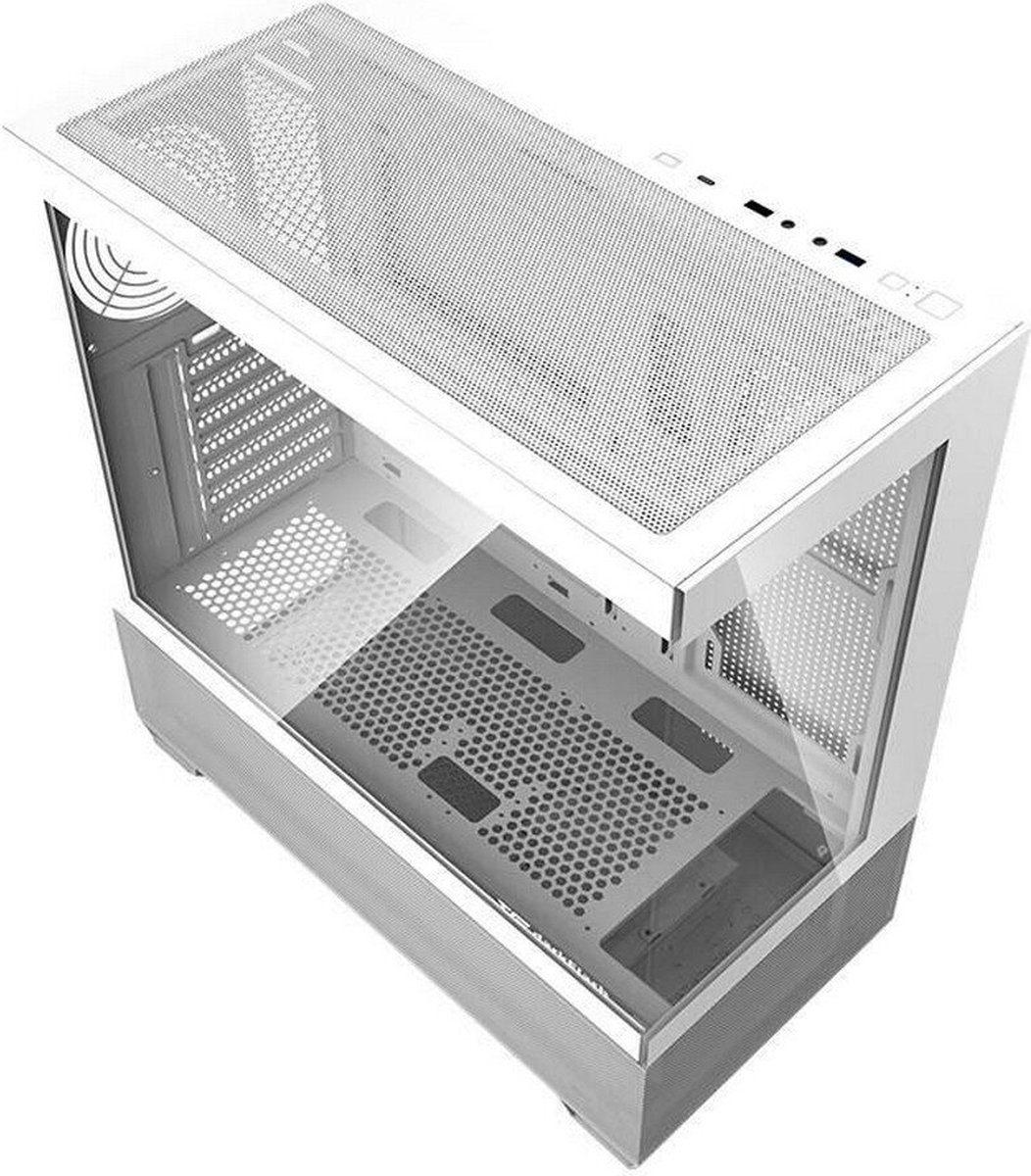 DS900 Air White ATX Mid Tower Computer Case - afbeelding 5