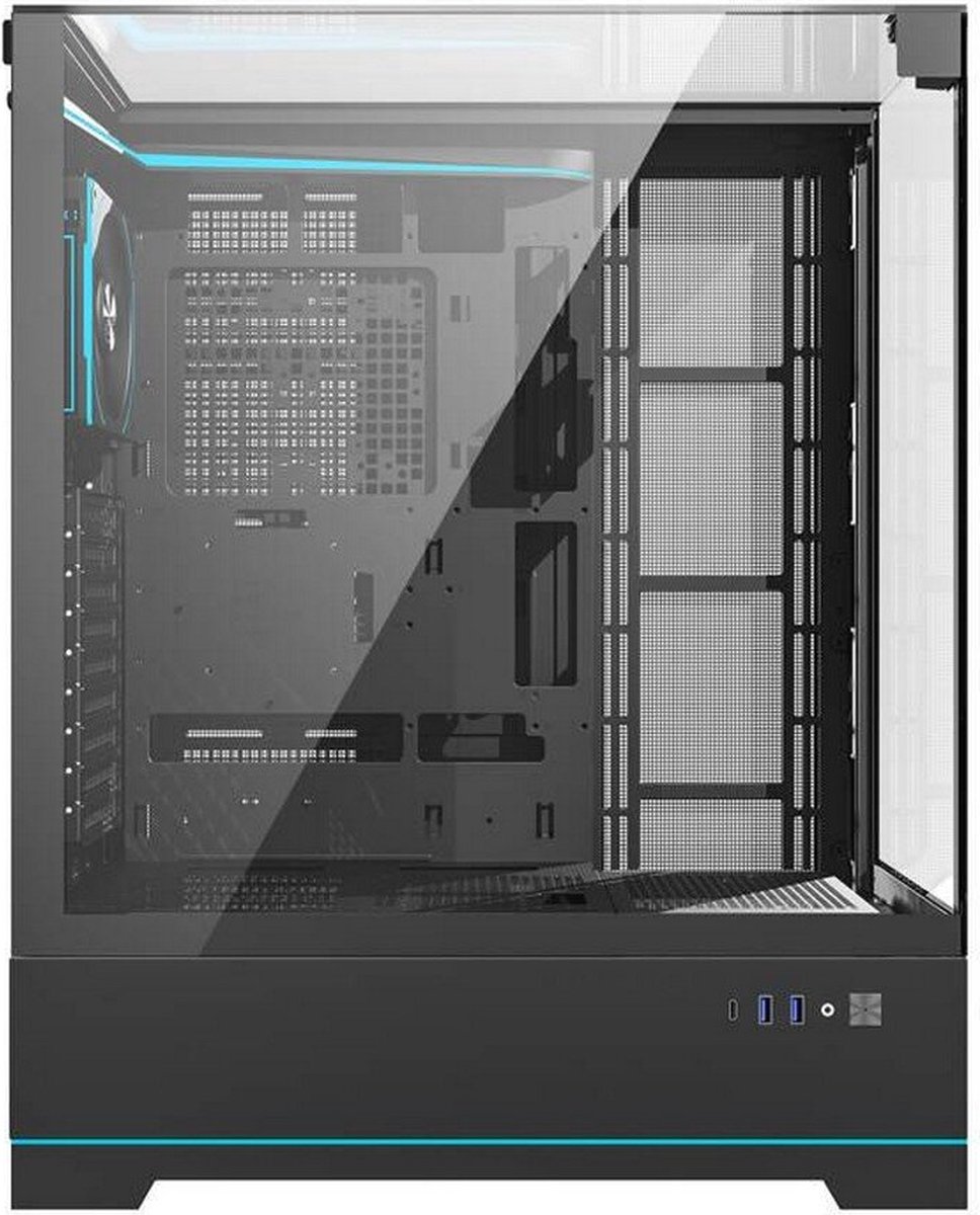 DY450L Pro Black ATX Mid Tower Computer Case - afbeelding 3