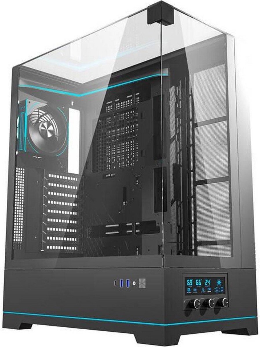 Darkflash Darkflash - Dy450L Pro Black - Computerkast