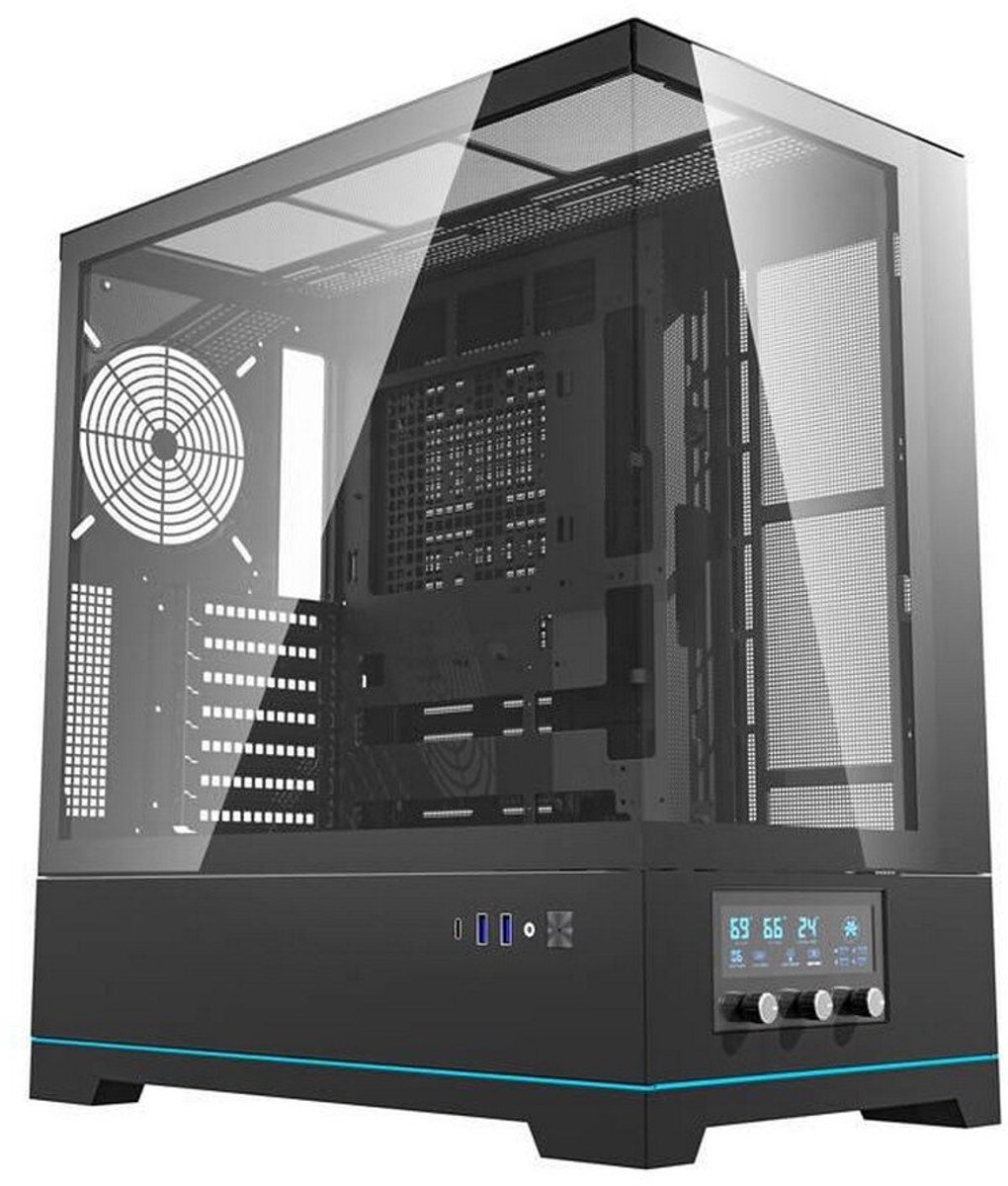 Darkflash Darkflash - Dy451 Zwart Zonder - Computerkast