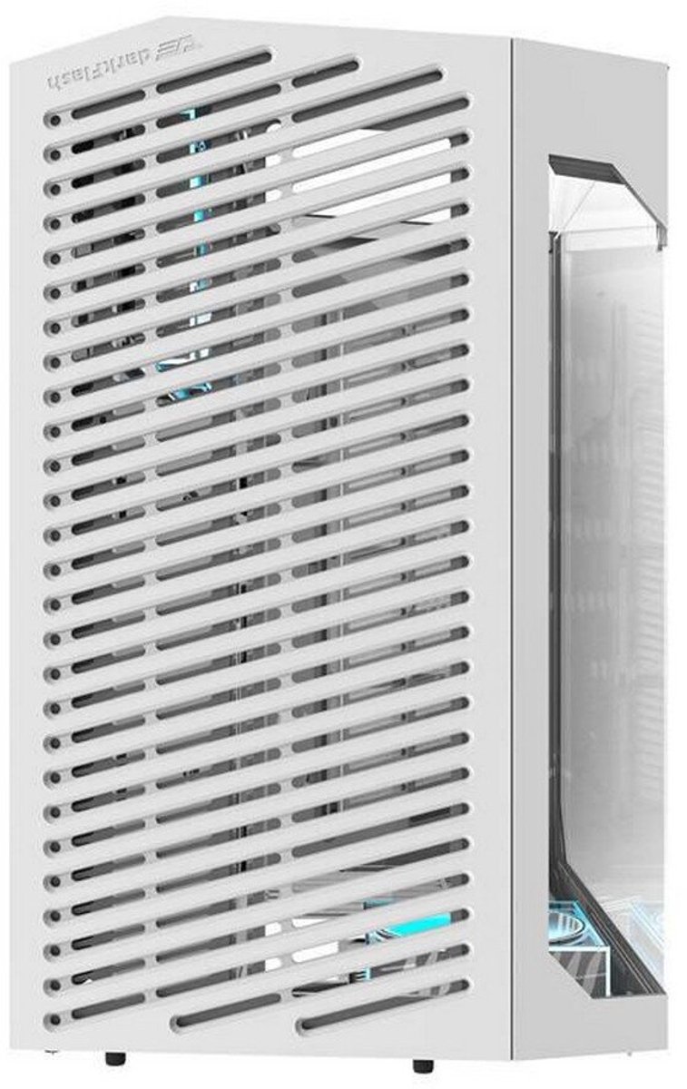 DY470 Wit Panoramische Glazen Gaming PC Kast Behuizing (White) - afbeelding 3