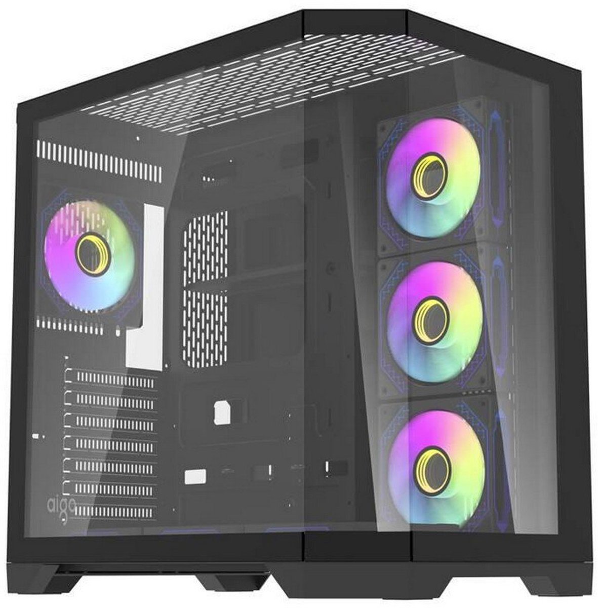 Darkflash Darkflash - Ft418 Pro Black - Computerkast