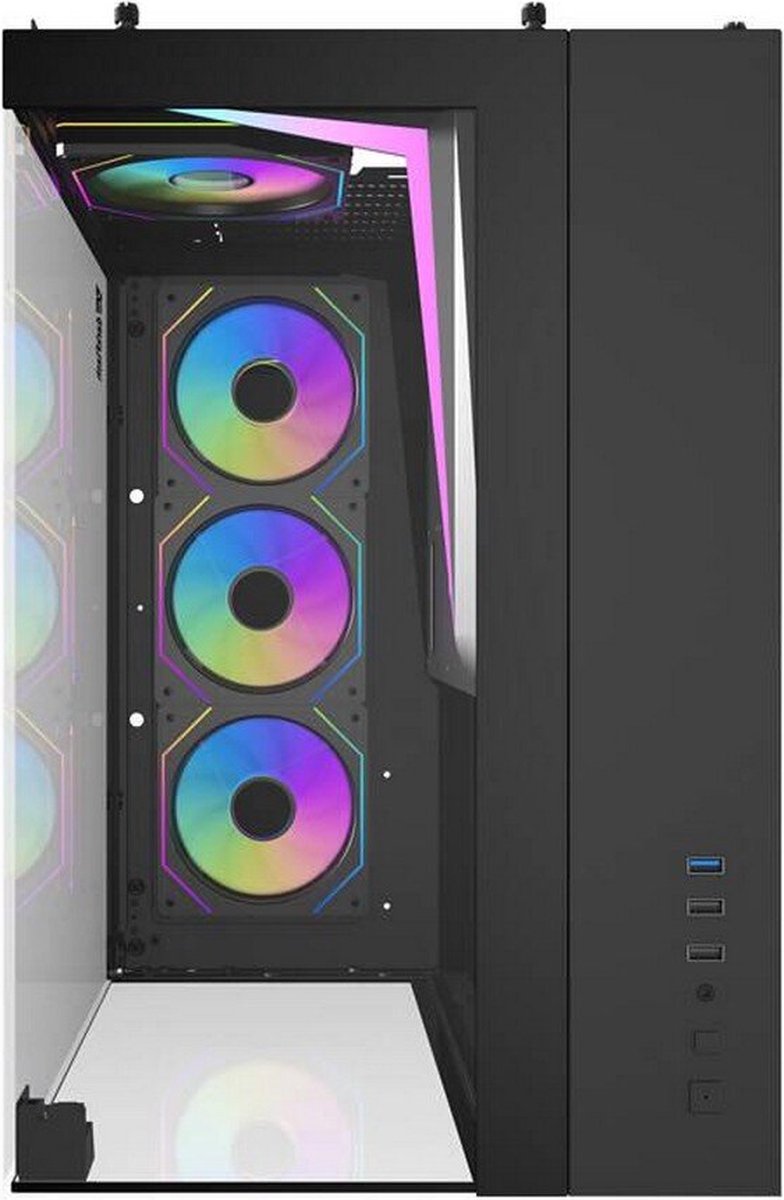 TH285 Black ATX Mid-Tower Computer Case - afbeelding 3