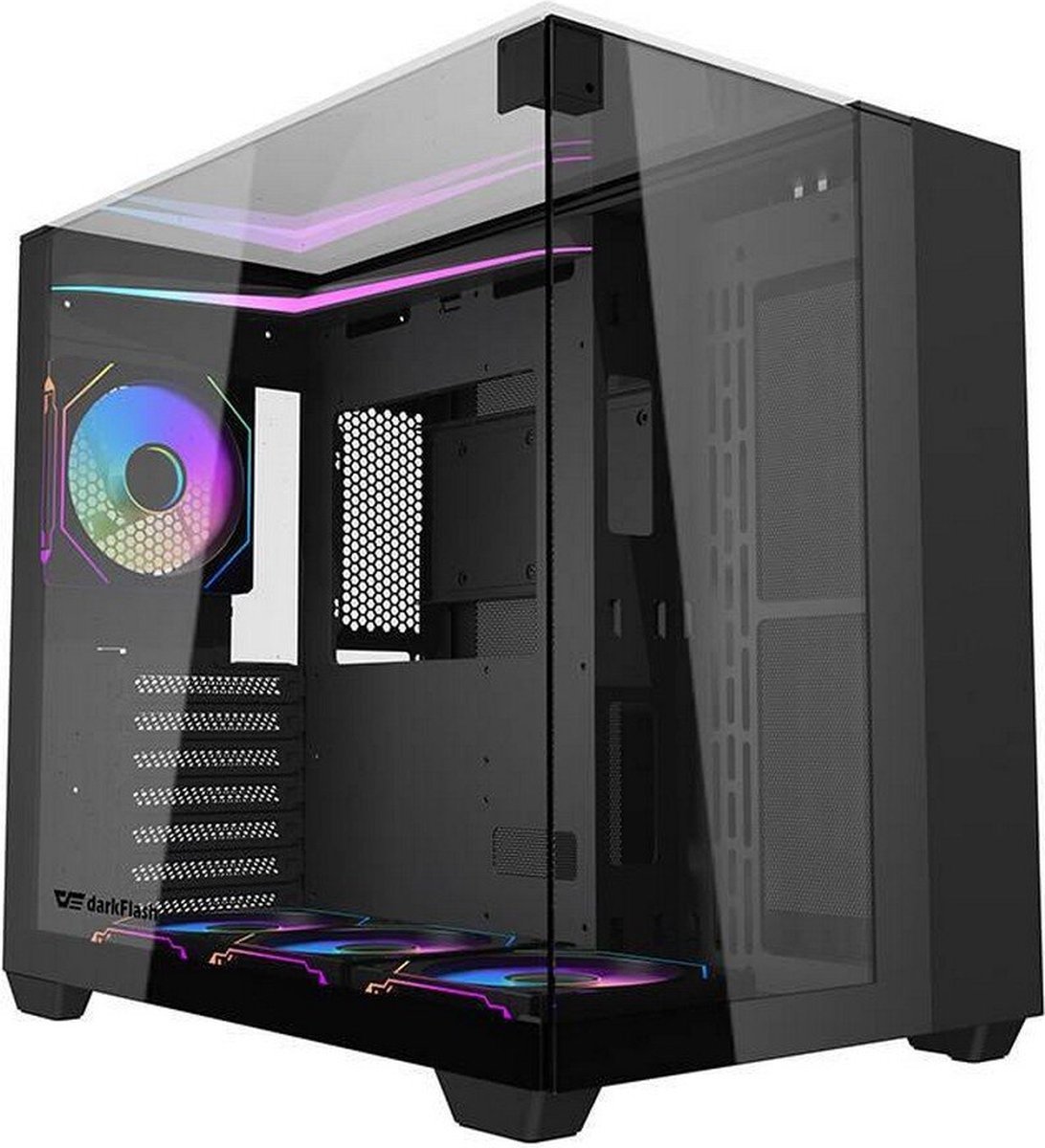 Darkflash Darkflash - Th285 Black - Computerkast