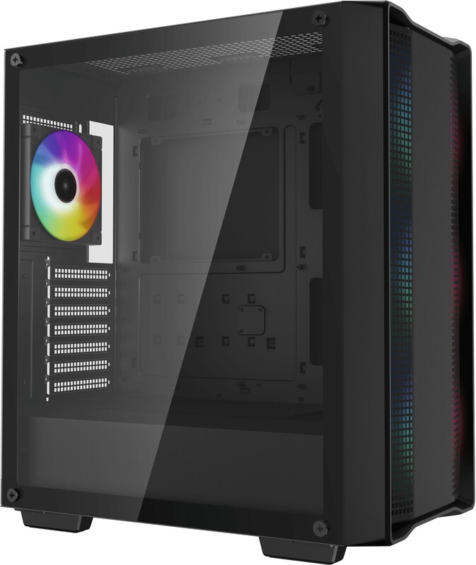 Deepcool cc560 v2 midi tower behuizing 1016955 2 orig - DeepCool CC560 ARGB V2 Mid-Tower Case - Black