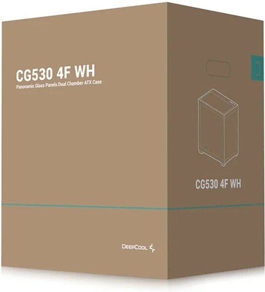 Deepcool cg530 4f midi tower behuizing 976 5 orig - DeepCool CG530 4F WH Behuizing