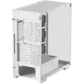 Cg580 Wh Atx Panoramic Case, Single Chamber Configuration, Tempered Glass Panels, Supports Up To 9 120Mm Fans 360Mm Radiators, 2X Usb 3.0, White - afbeelding 3
