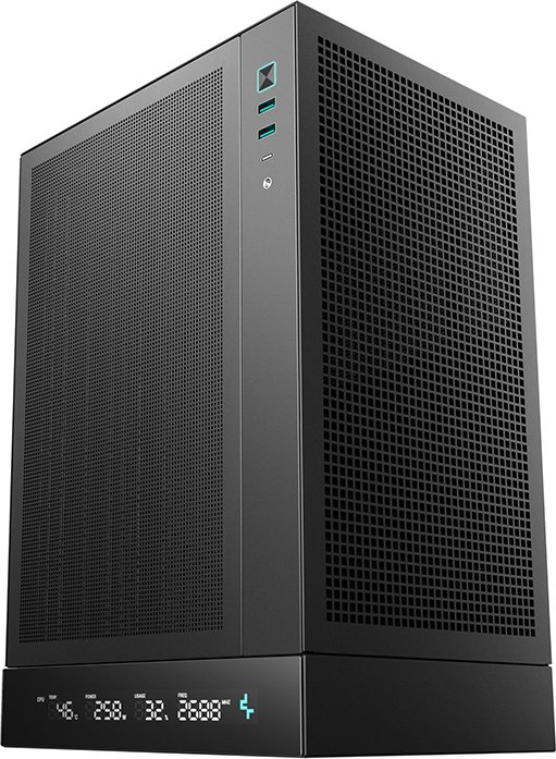 Deepcool ch170 digital mini tower behui 1059 - DeepCool CH170 DIGITAL Behuizing