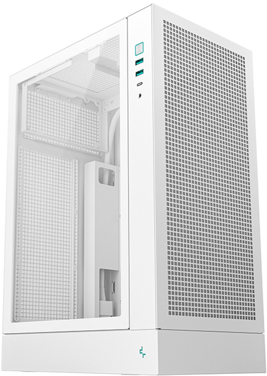 Deepcool Ch170 Plus Wh Midi Tower Wit behuizing - afbeelding 5