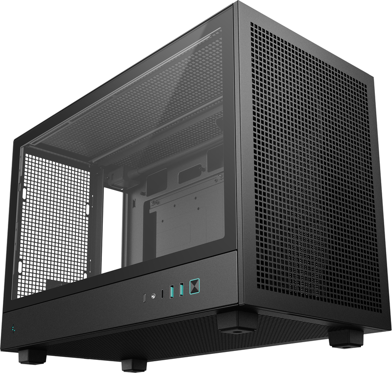 Deepcool ch260 mini tower behuizing 860 2 orig - DeepCool CH260 Behuizing (Black)