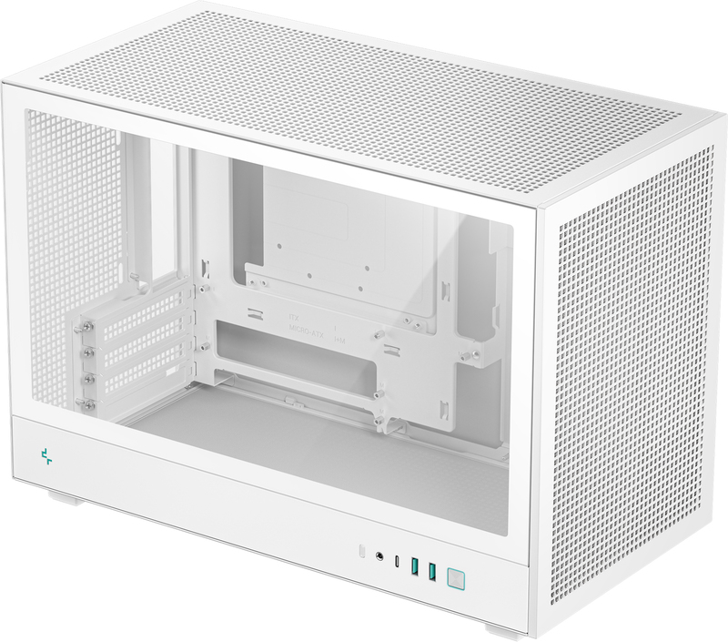 Deepcool ch260 mini tower behuizing 978 2 orig - DeepCool CH260 Micro Tower Behuizing (White)