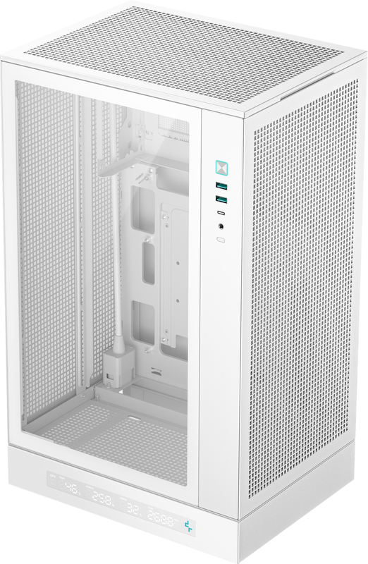 Deepcool ch270 digital mini tower behui 1060 2 orig - DeepCool CH270 Digital WH Behuizing