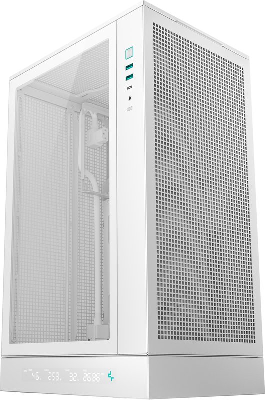 Deepcool ch270 digital mini tower behui 1060 - DeepCool CH270 Digital WH Behuizing