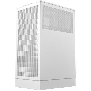 Ch270 Digital Wh Micro-Atx Mini Tower Pc Case, High Airflow Mesh Panels, Digital Vertical Base, Full-Sized Air Cooler Support, Direct Insert Gpu Capable, Support 360Aio, White - afbeelding 8