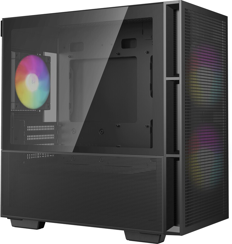 Deepcool ch360 mini tower behuizing 980 2 orig - DeepCool CH360 Behuizing (Black)