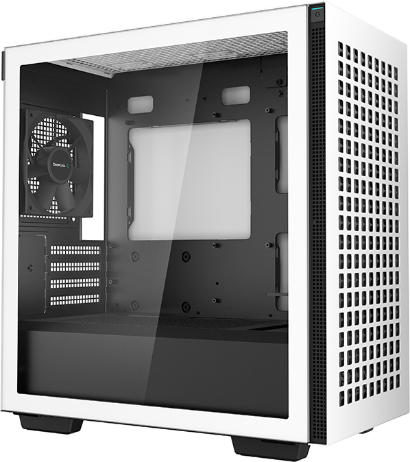 Deepcool ch370 midi tower behuizing 2 orig - DeepCool CH370 WH Behuizing