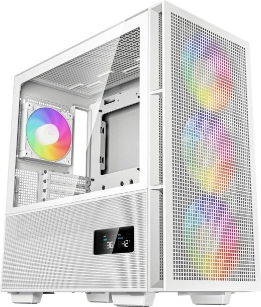 Deepcool ch560 digital midi tower behui 761 - DeepCool CH560 DIGITAL WH Behuizing
