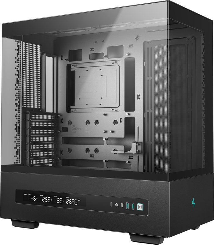 Deepcool ch690 digital midi tower behui 981 - DeepCool CH690 Digital Behuizing (Black)