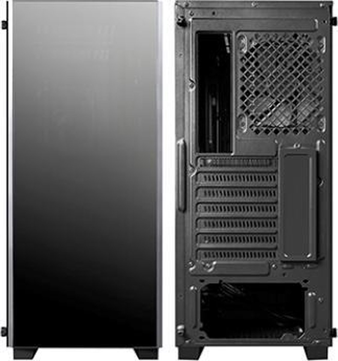 Deepcool Matrexx 50 Rgb Tempered Glass E-Atx Black behuizing - afbeelding 3