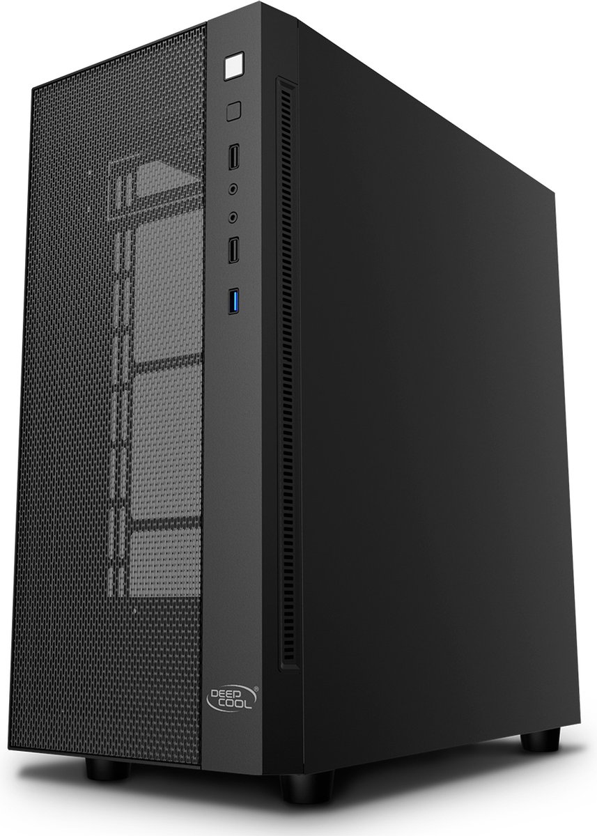 Matrexx 55 Mesh Tempered Glass E-ATX Mid Tower Case - Black - afbeelding 8