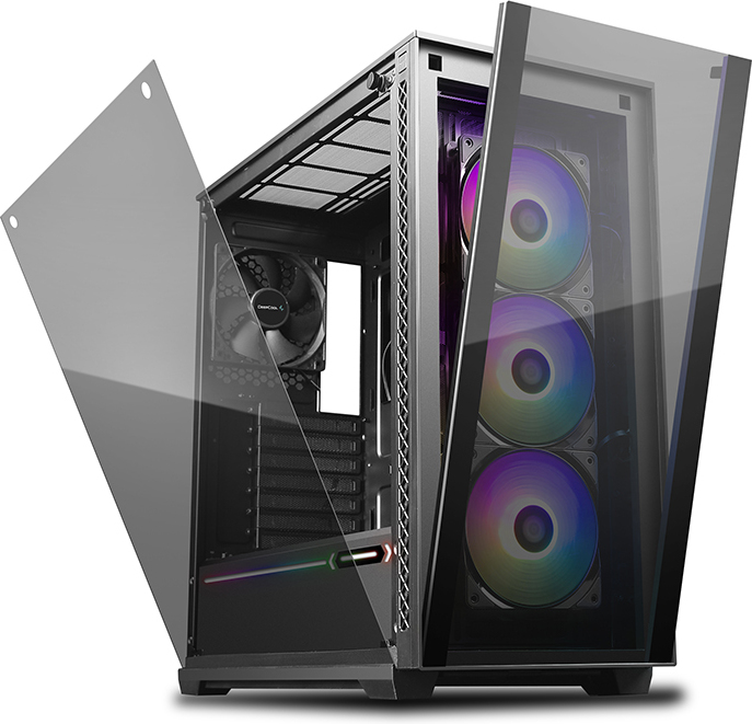 Deepcool matrexx 70 3f midi tower behui 2 orig - DeepCool MATREXX 70 ADD-RGB 3F Behuizing