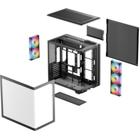 CG590U 5F Behuizing (Black) - afbeelding 8