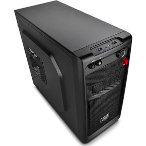 Deepcool Smarter Micro ATX Mini Tower PC Case Zwart - afbeelding 2