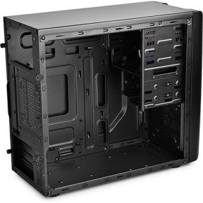 Deepcool Smarter Micro ATX Mini Tower PC Case Zwart - afbeelding 7