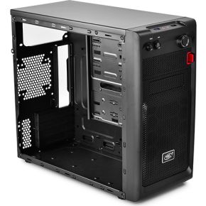 Deepcool Smarter Micro ATX Mini Tower PC Case Zwart - afbeelding 8