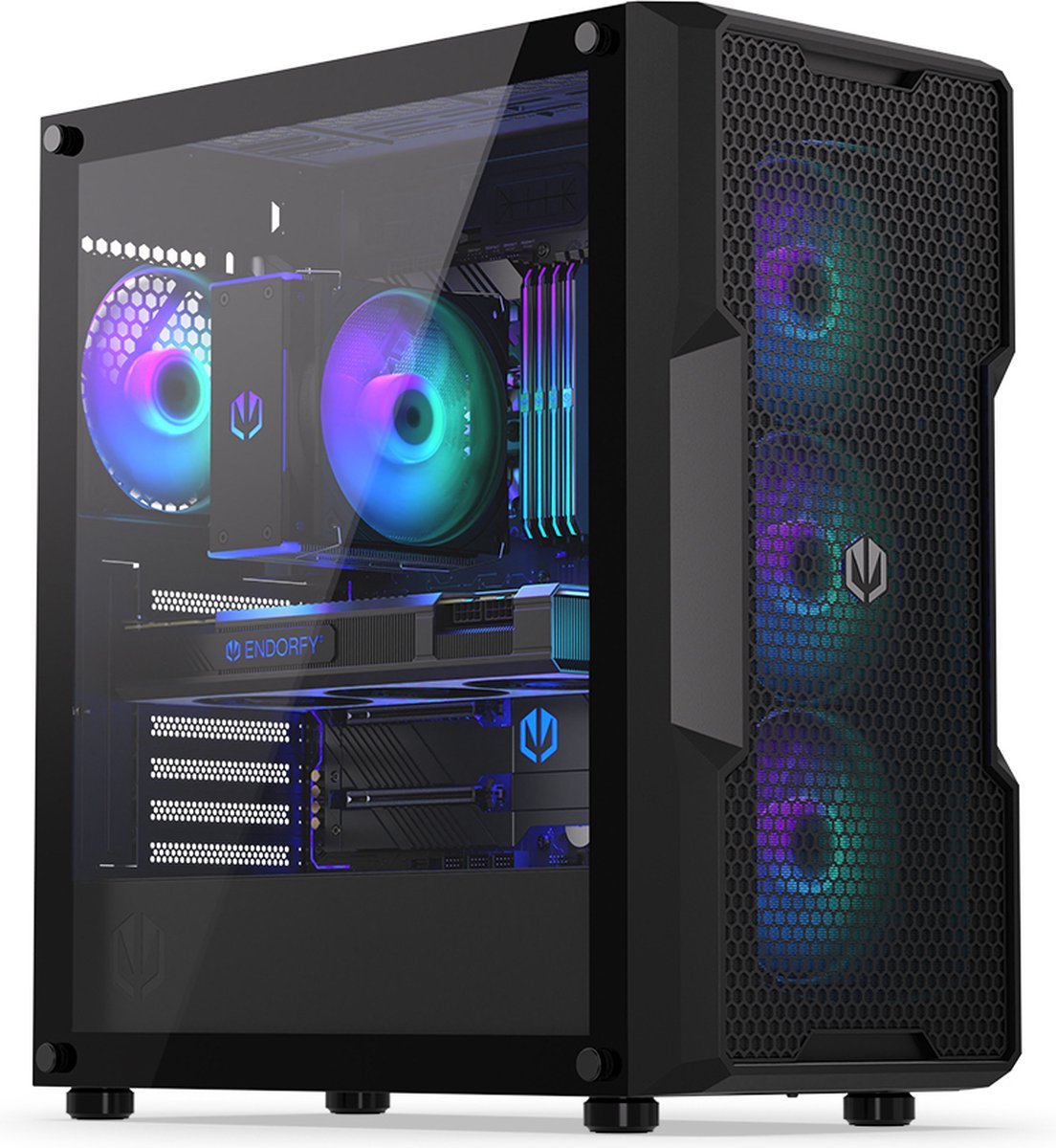 Endorfy Regnum 400 Argb Tower Zwart behuizing