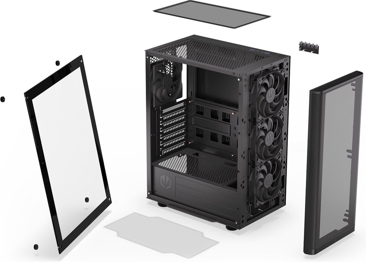 Endorfy Ventum 200 Air - Computer Behuizing - afbeelding 4