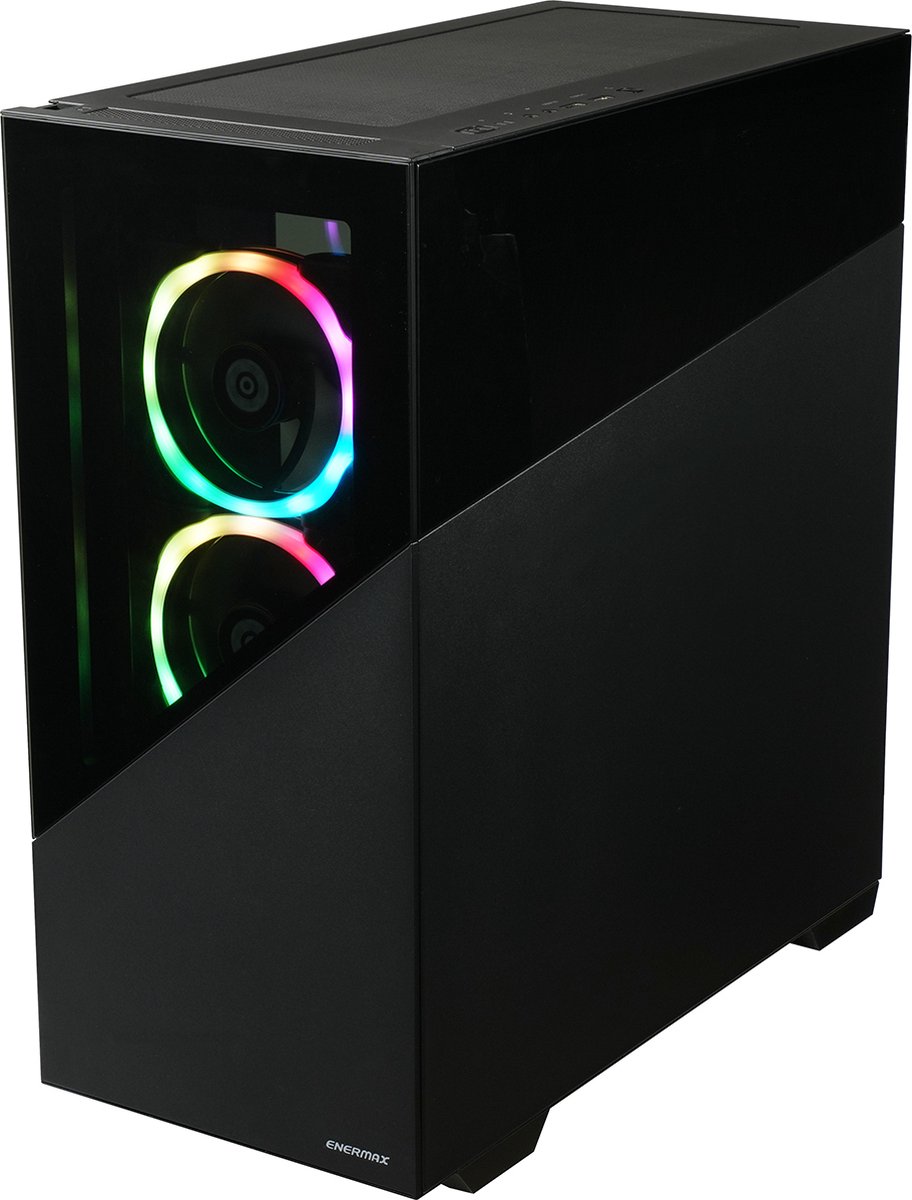 Enermax K8 Midi Tower Zwart behuizing - afbeelding 7