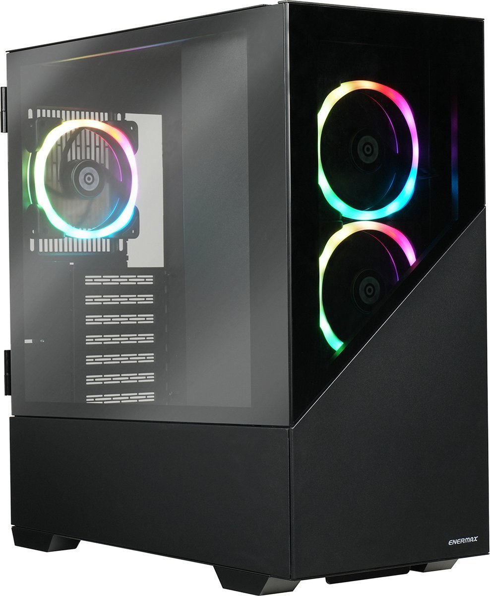 Enermax K8 Midi Tower Zwart behuizing