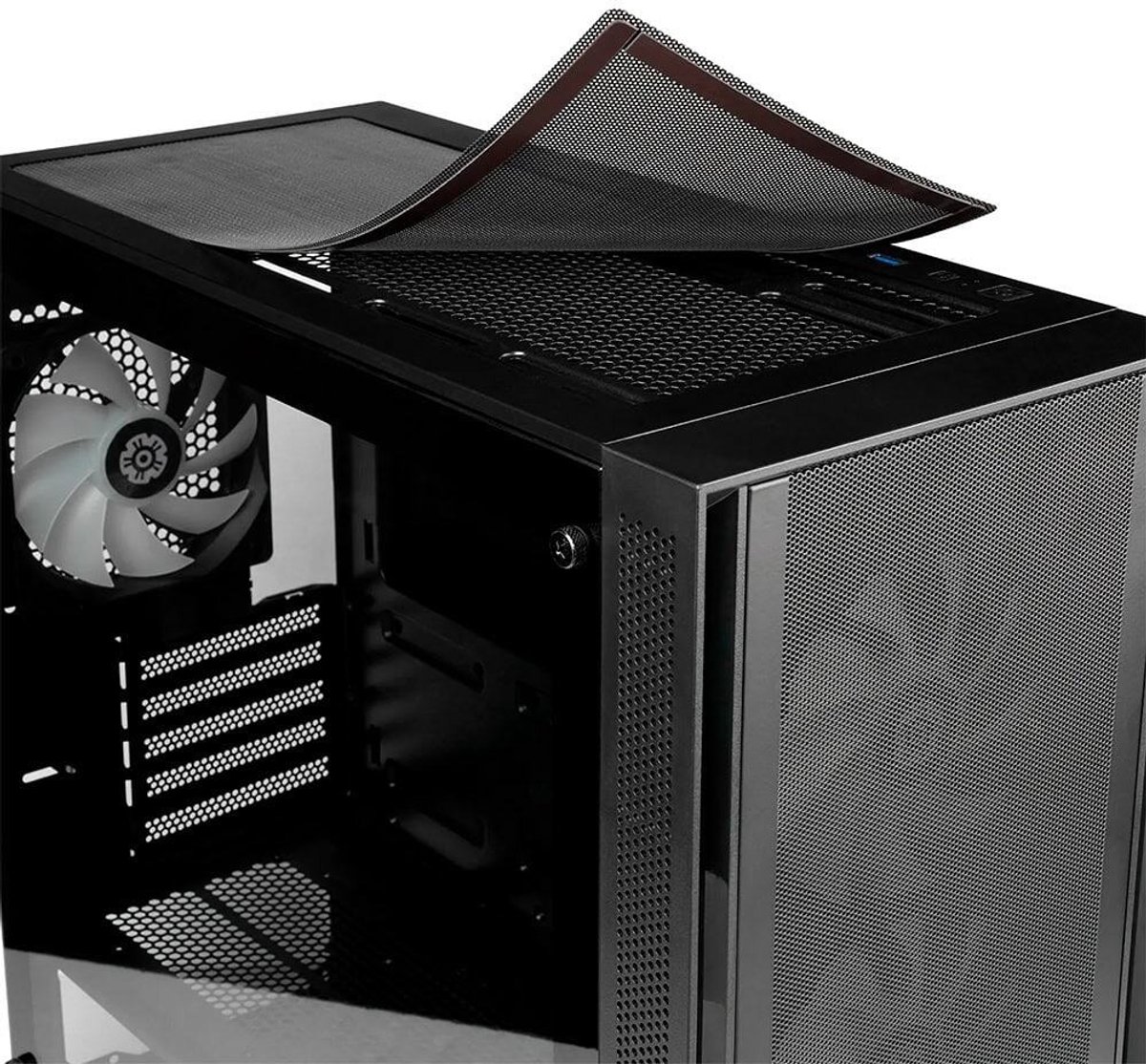 StarryFort SF70F ARGB Tempered Glass Mid-Tower PC Case with Maxpro III 700W PSU - afbeelding 3