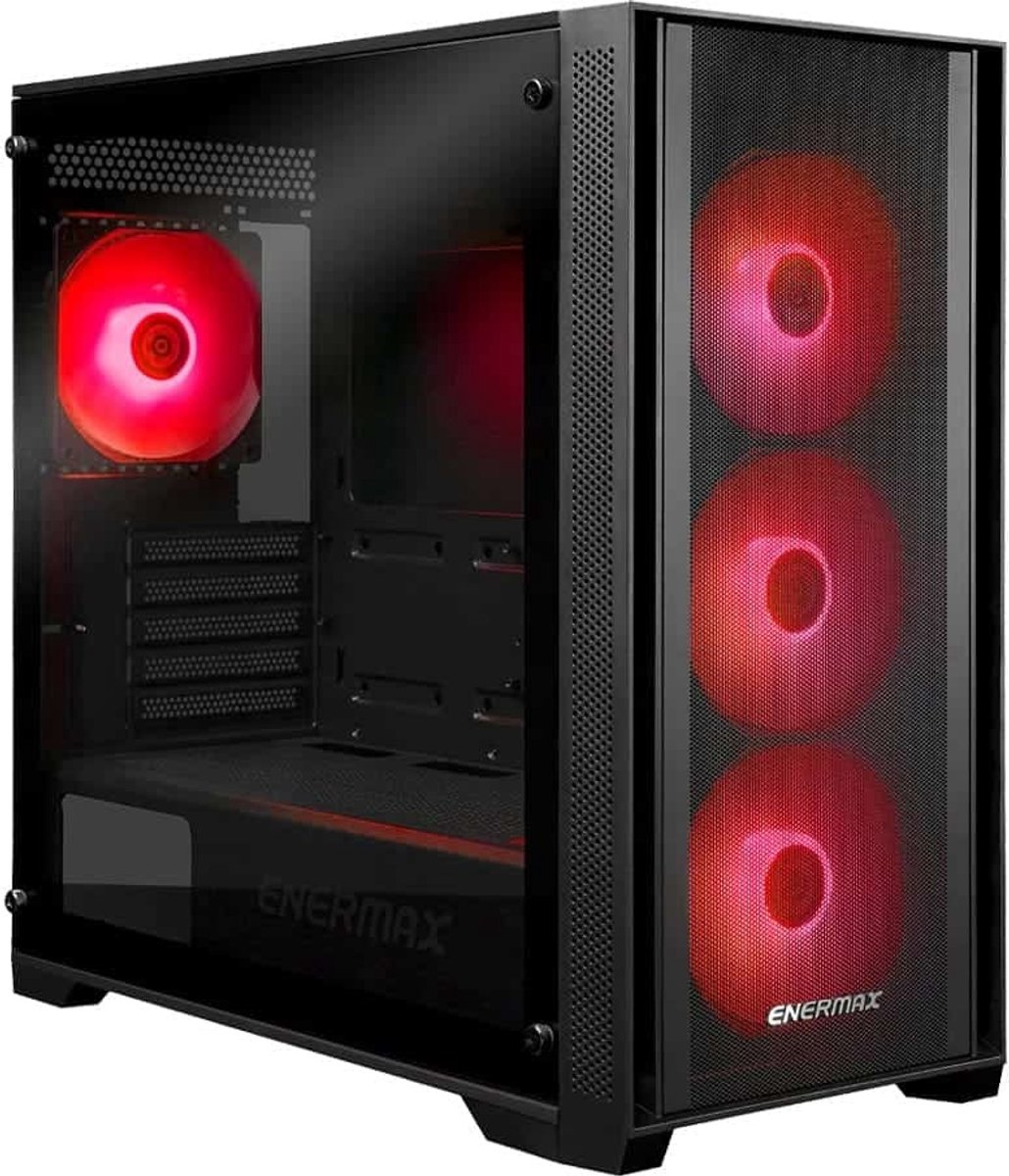 StarryFort SF70F ARGB Tempered Glass Mid-Tower PC Case with Maxpro III 700W PSU - afbeelding 9