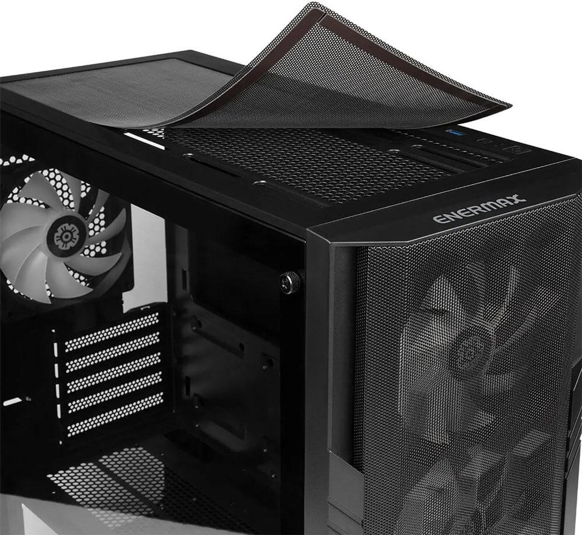 StarryFort SF70H ARGB Mid-Tower Gaming Case + MaxPro III 700W PSU - afbeelding 4