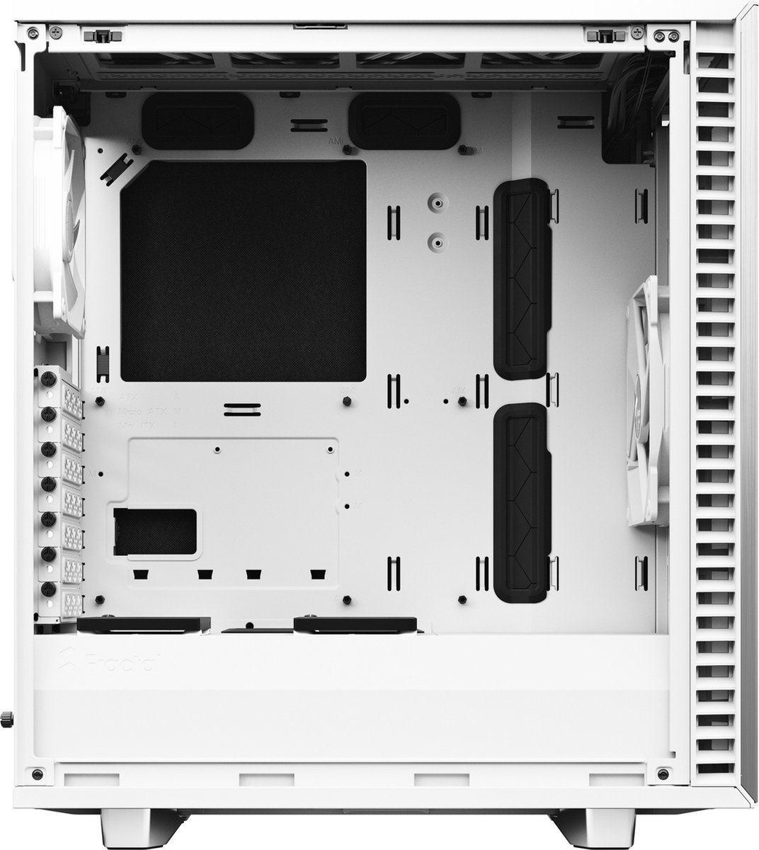 Fractal Design Define 7 Compact White Tg Clear Tint Tempered Glass Atx behuizing - afbeelding 10