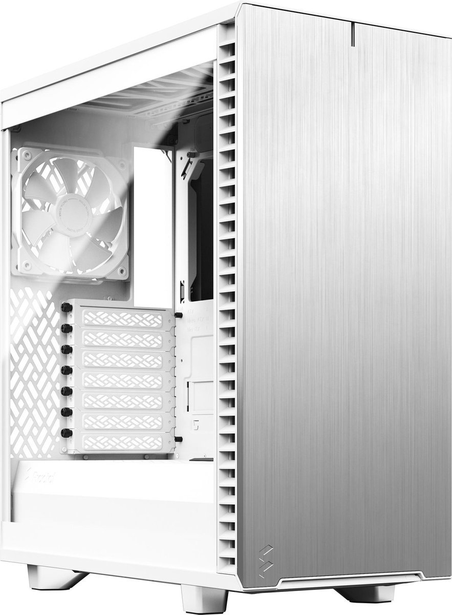 Fractal Design Define 7 Compact White Tg Clear Tint Tempered Glass Atx behuizing
