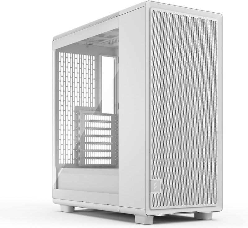 Fractal design epoch midi tower behuizing 818 - Fractal Design Epoch White TG Clear tint Behuizing