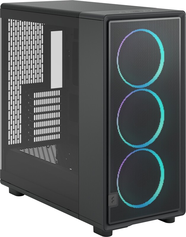 Fractal design epoch xl tg midi tower behuizi 403152 2 orig - Fractal Design Epoch XL Black TG RGB Light tint Behuizing