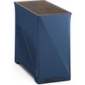 Fractal Design Era 2 Blauw - Sff Mini-Itx - Aluminium, Hout - Geen Voeding behuizing