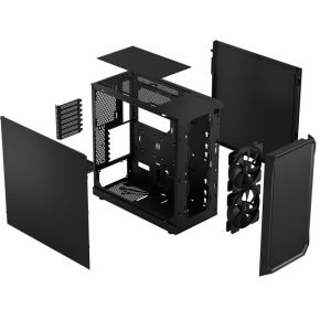 Fractal Design Focus 2 Black Solid Behuizing - afbeelding 7