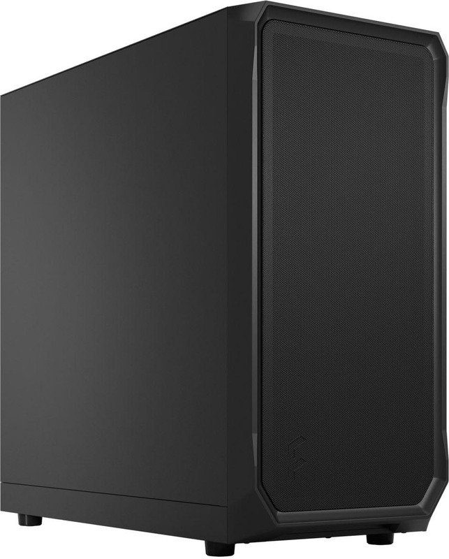 Fractal design focus 2 black solid midi tower - Fractal Design Focus 2 Black Solid Behuizing