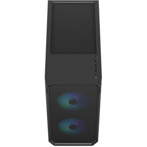 Fractal Design Focus 2 RGB Black TG Clear Tint Behuizing - afbeelding 3