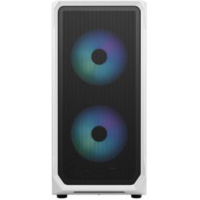 Fractal Design Focus 2 RGB White TG Clear Tint Behuizing - afbeelding 2